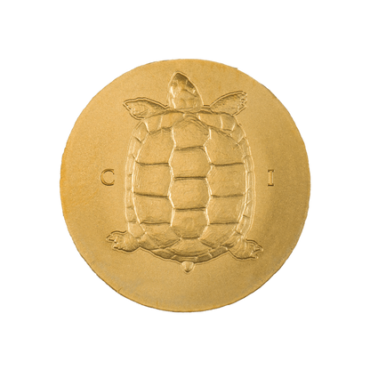 TORTOISE Numismatic Icons Gold Coin $5 Cook Islands 2022