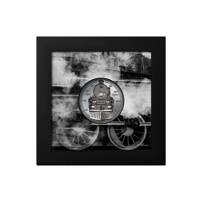 TRAIN Steam Dream 2 Oz Silver Coin $10 Cook Islands 2023