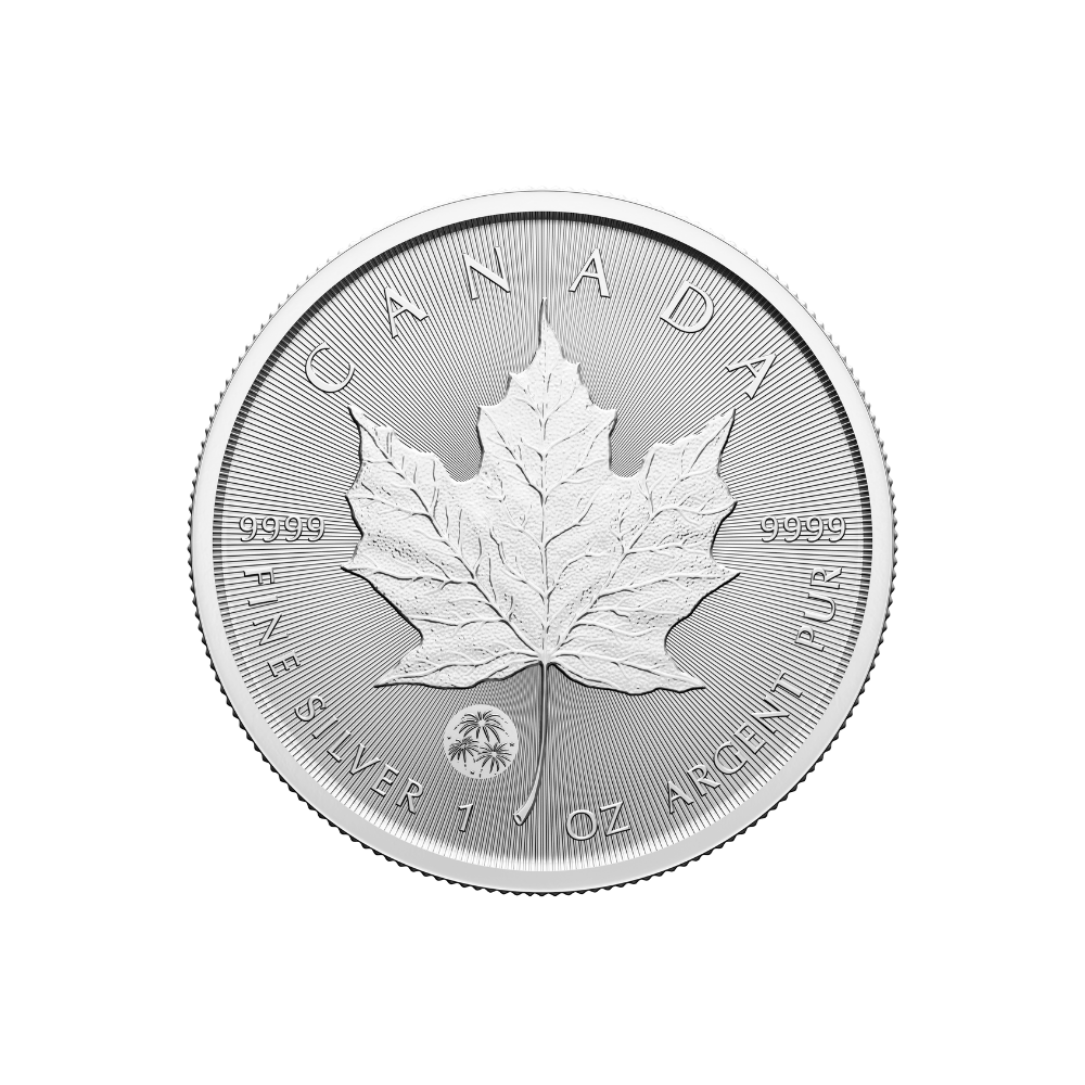 TREASURED SILVER MAPLE LEAF FIRST STRIKES Congratulations Privy Mark (Premium Bullion)