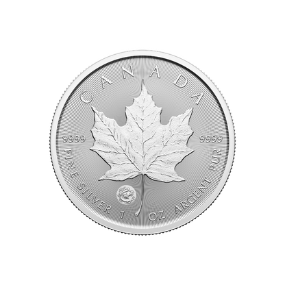 TREASURED SILVER MAPLE LEAF FIRST STRIKES Year of the Dragon Privy Mark (Premium Bullion)