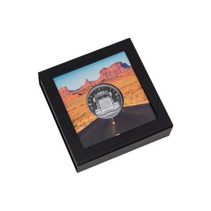 TRUCK King of the Road 2 Oz Silver Coin $10 Cook Islands 2022