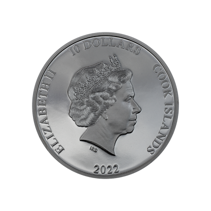 TRUCK King of the Road 2 Oz Silver Coin $10 Cook Islands 2022