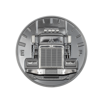 TRUCK King of the Road 2 Oz Silver Coin $10 Cook Islands 2022