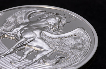 PEGASUS Mythical Creatures 1 Oz Silver Coin 1000 Shillings Tanzania 2022 - PARTHAVA COIN