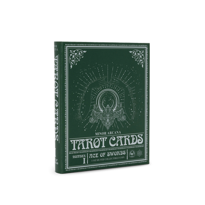 Tarot Cards Ace of Swords 1 Oz Silver Coin AGORO
