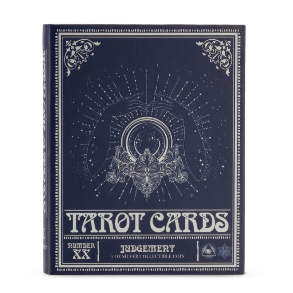 Tarot Cards Judgement Silver Collectible Coin 2025 presentation box - Agoro New Zealand Mint