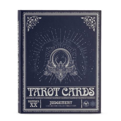 Tarot Cards Judgement Silver Collectible Coin 2025 presentation box - Agoro New Zealand Mint