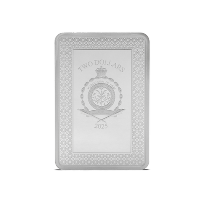 Tarot Cards Ace of Wands 1 Oz Silver Coin