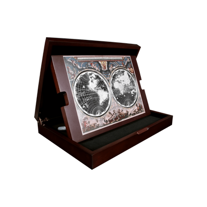 The 17th Century Mapping History 2 x 5 Oz Silver Coin Set 2025