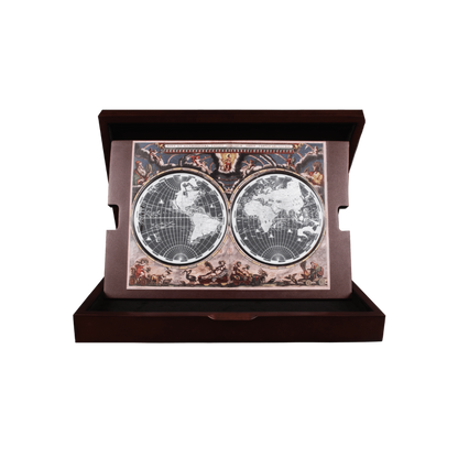The 17th Century Mapping History 2 x 5 Oz Silver Coin Set 2025