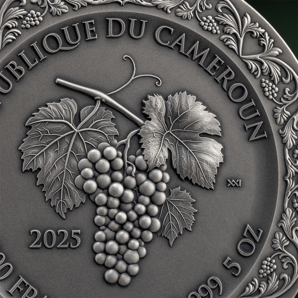 The Bacchanalia Celestial Beauty 5 Oz Silver Coin 2025 - PARTHAVA COIN 