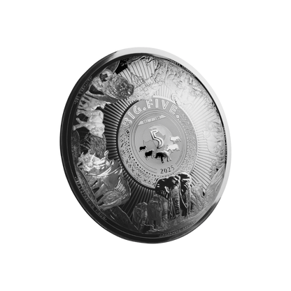 The Big Five of Africa 1 kg Silver Coin 2025