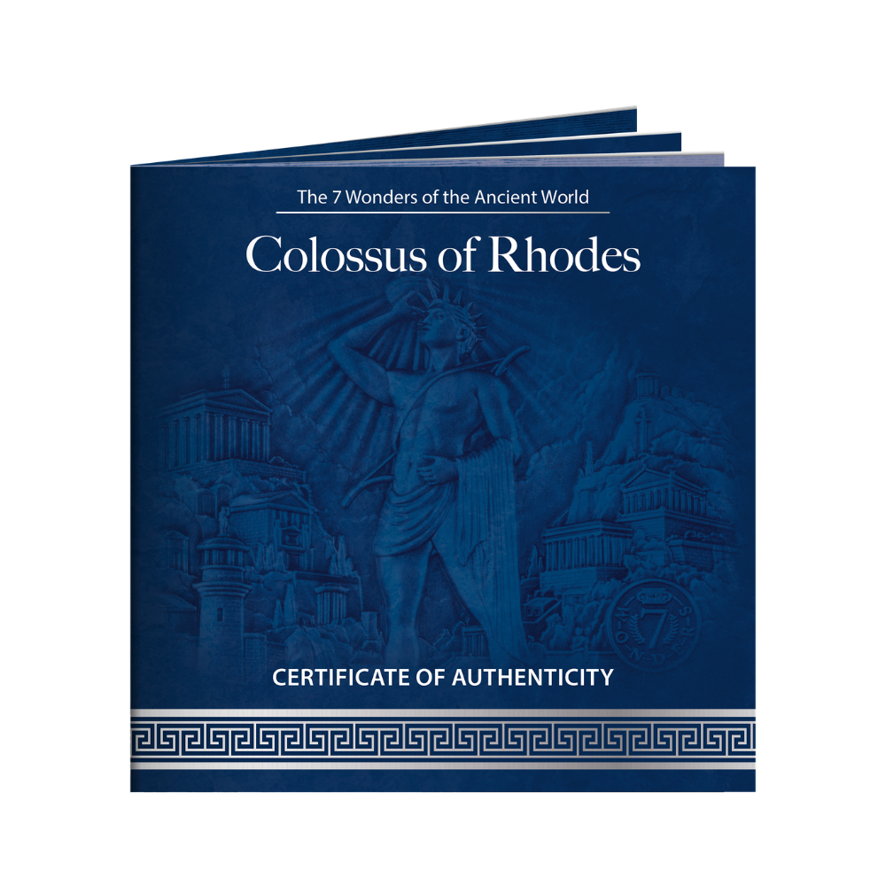 The Colossus of Rhodes 100g Silver Coin 2027 MDM