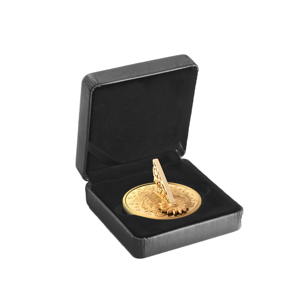 The Gilded Sundial 1 Oz Fine Silver Coin Canada 2025 ROYAL CANADIAN MINT