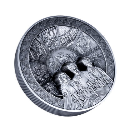The Golden Trio Harry Potter 25 Years of Magic 1 Kg Silver Coin 2026 MDM