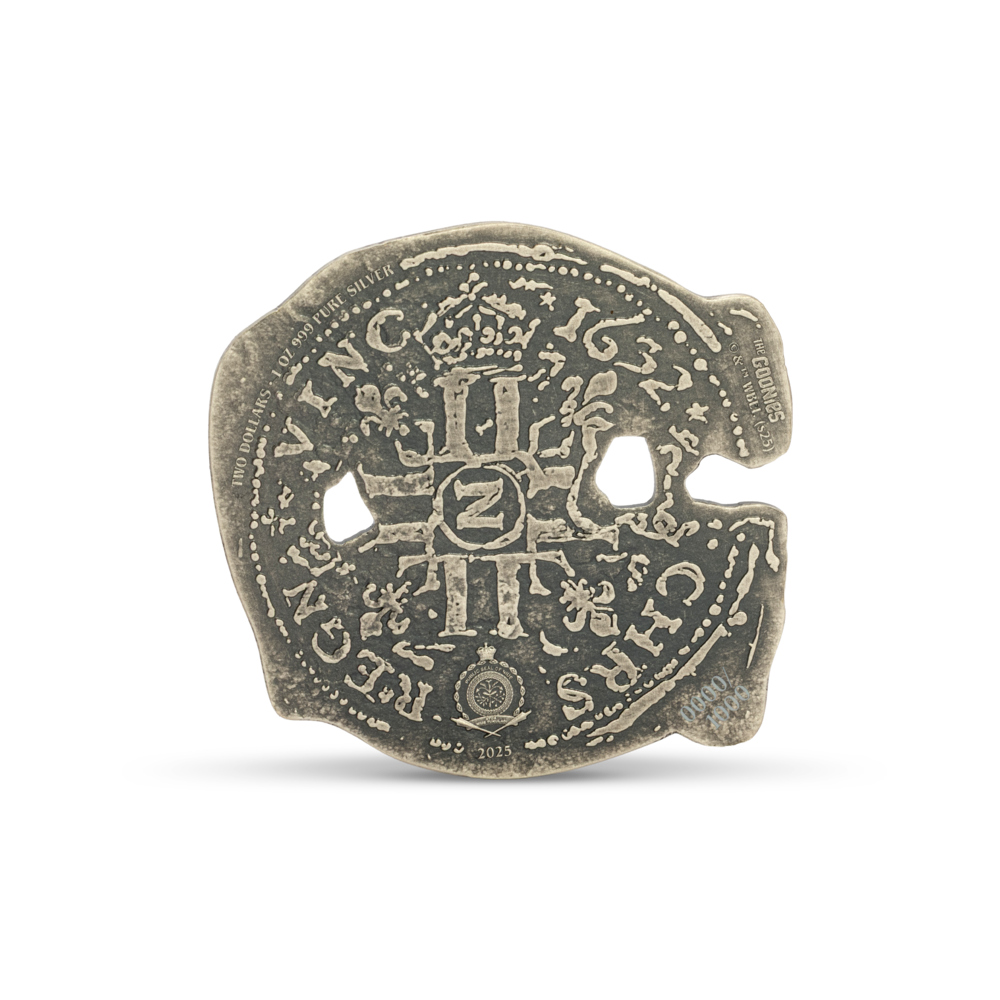The Goonies Spanish Doubloon Pure Silver Coin