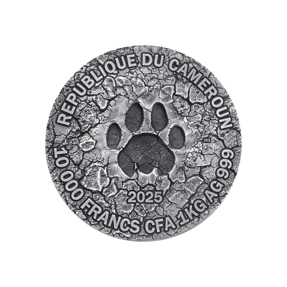 The Grand Hunting Circle of Life 1 Kg Kilo Silver Coin 2025