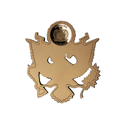 The Great Seal of The USA Shaped 2 Oz Silver Coin 2026