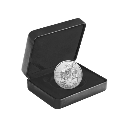 The Jack Pine by Tom Thomson 2 Oz Fine Silver Coin Box - Parthava Coin