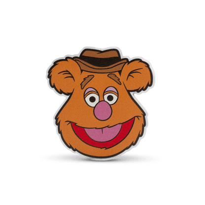 Disney The Muppets Fozzie Bear Silver Coin reverse - Agoro by New Zealand Mint