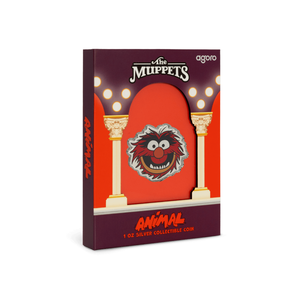 Disney The Muppets Animal Silver Coin AGORO