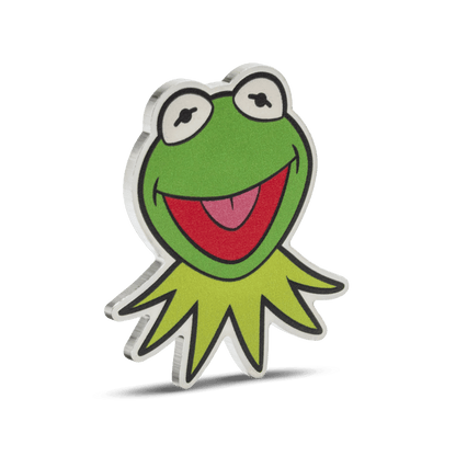 DISNEY THE MUPPETS Kermit The Frog 1 Oz Silver Coin $2 Niue 2025 - PARTHAVA COIN