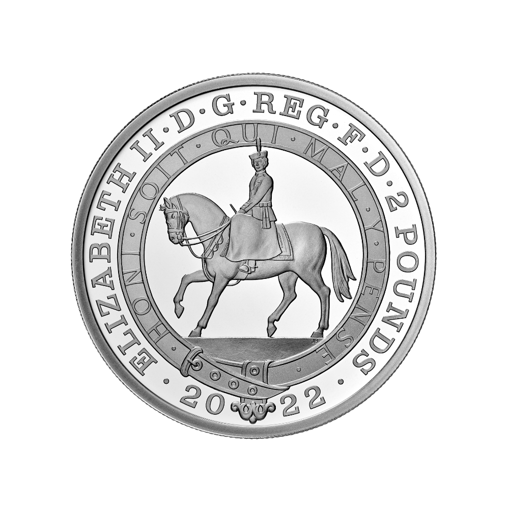 The Platinum Jubilee of Her Majesty Queen Elizabeth II Two-Coin Set 2022