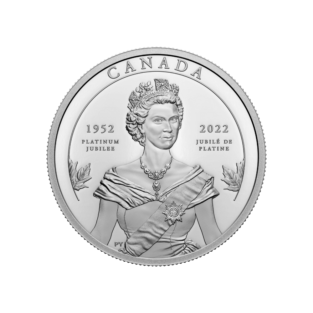 The Platinum Jubilee of Her Majesty Queen Elizabeth II Two-Coin Set 2022