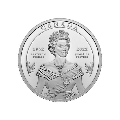 The Platinum Jubilee of Her Majesty Queen Elizabeth II Two-Coin Set 2022