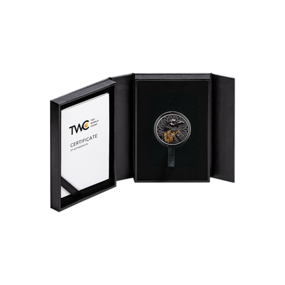 The Raven Creatures of Nocturne 1 Oz Silver Coin 2025