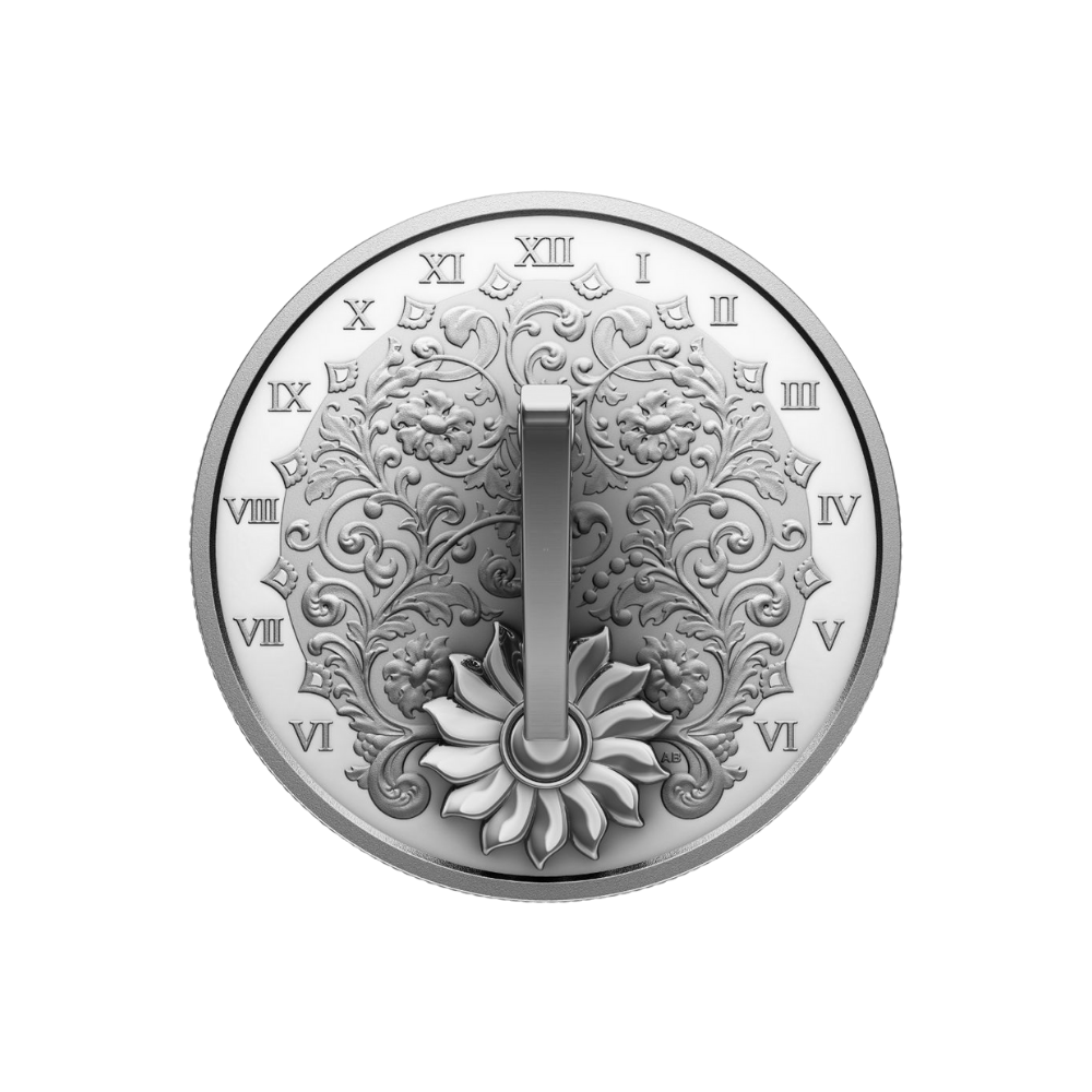 The Sundial 1 Oz Fine Silver Coin $20 Canada 2024