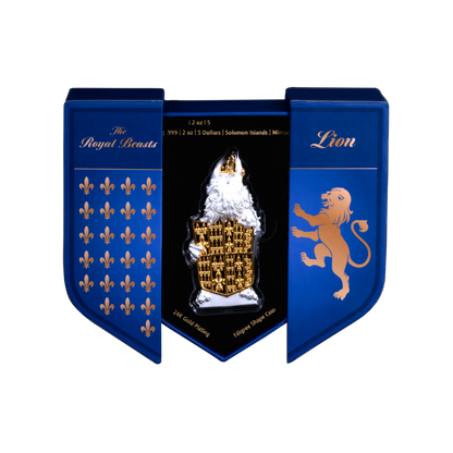 The Tudor Beast Lion of England 2 oz Silver Coin 2026