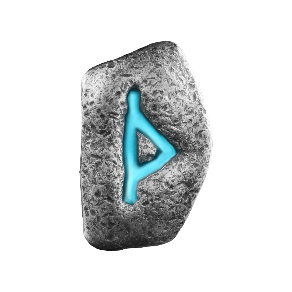 Thurisaz Cast Rune 1 Oz Silver Cast Bar 2025 Germania Mint
