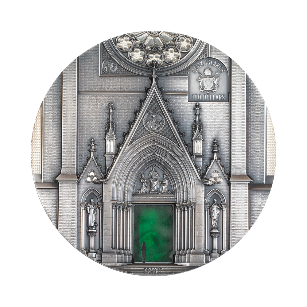 Tiffany Art Portals Milan & Prague 1 kg Silver Coin 2026