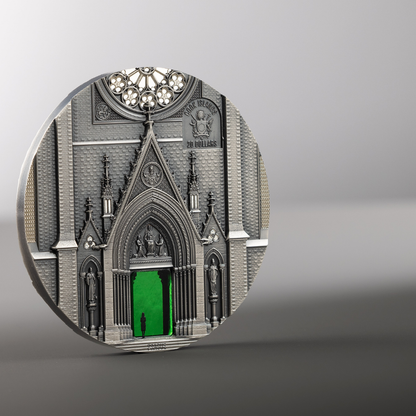 Tiffany Art Portals Milan & Prague 3 oz Silver Coin 2026