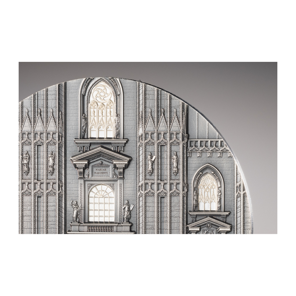 Tiffany Art Portals Milan & Prague 3 oz Silver Coin 2026