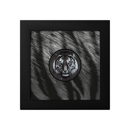 Tiger Black & White 1 Oz Silver Coin 2026 CIT COIN INVEST AG