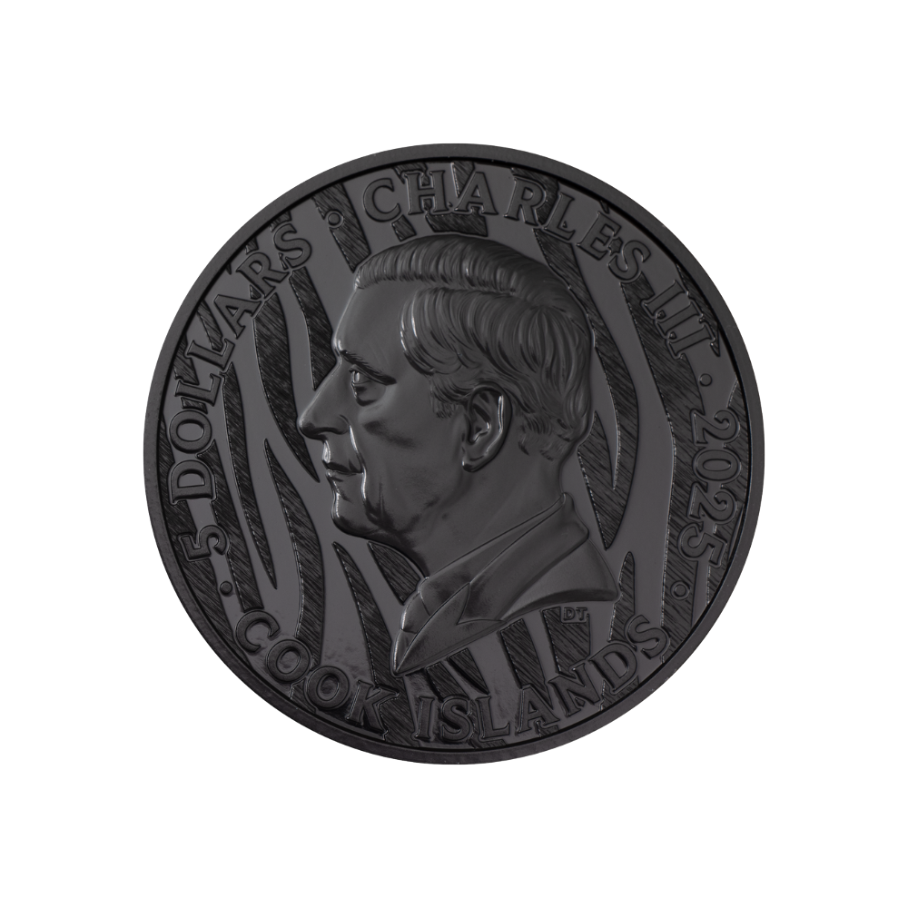 Tiger Black & White 1 Oz Silver Coin 2026 CIT COIN INVEST AG