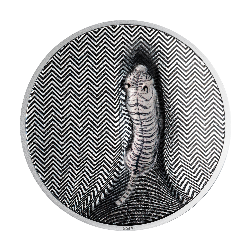 Tiger Camouflage of Nature 3 Oz Silver Coin 2026 Power Coin