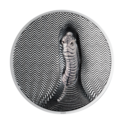 Tiger Camouflage of Nature 3 Oz Silver Coin 2026 Power Coin