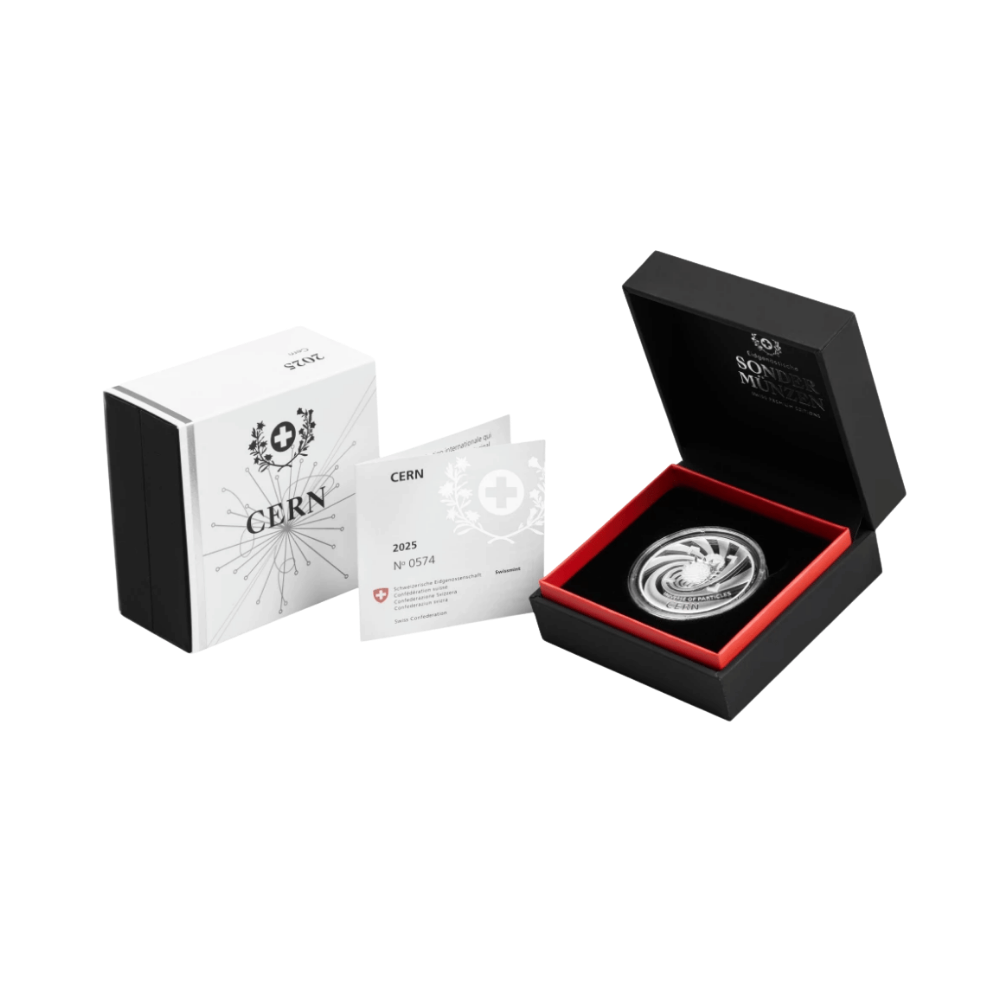 CERN Proof Silver Coin Swissmint 2025