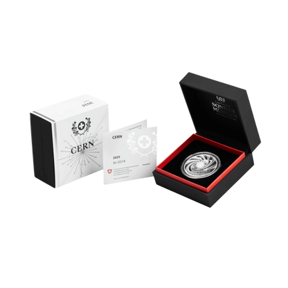 CERN Proof Silver Coin Swissmint 2025