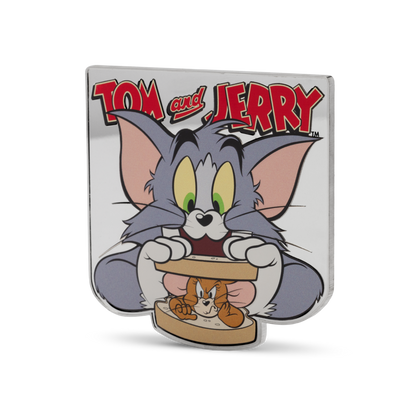 Tom and Jerry™ 85th Anniversary 5 Oz Silver Coin