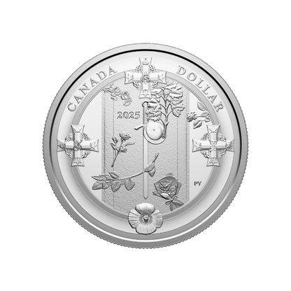 Tomb of the Unknown Soldier (2000-2025) Fine Silver Proof Dollar 2025 Canada
