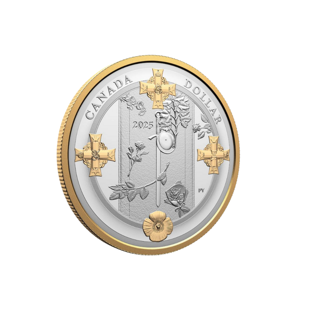 Tomb of the Unknown Soldier (2000-2025) Fine Silver Proof Set Canada 2025