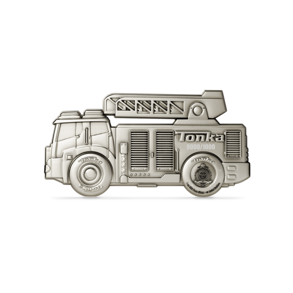 Tonka Fire Truck 1 Oz Silver Collectible Coin Agoro