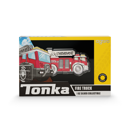 Tonka Fire Truck 1 Oz Silver Collectible Coin Agoro