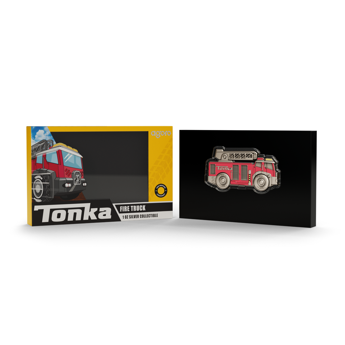 Tonka Fire Truck 1 Oz Silver Collectible Coin Agoro