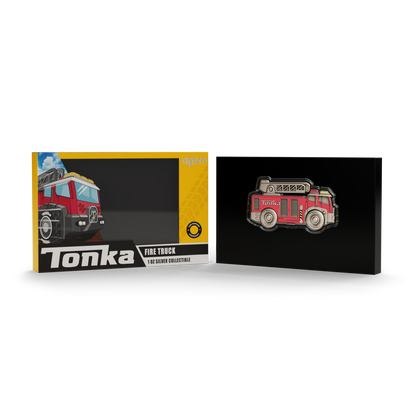 Tonka Fire Truck 1 Oz Silver Collectible Coin Agoro