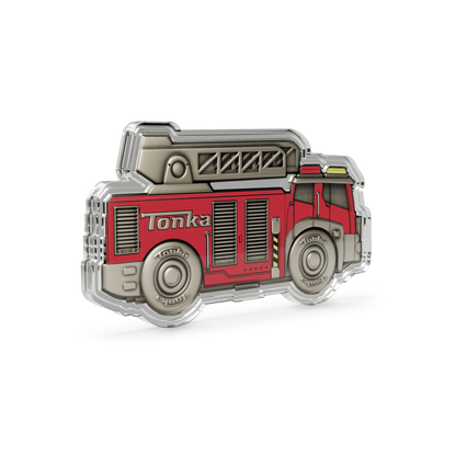 Tonka Fire Truck 1 Oz Silver Collectible Coin Agoro